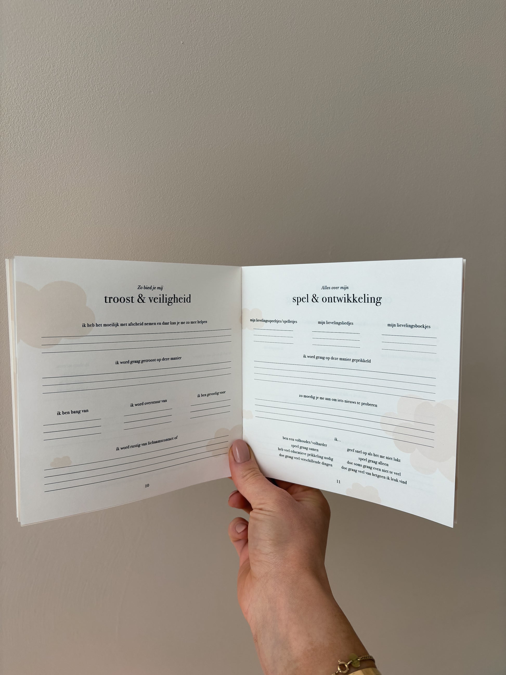 Voorbeeldpagina binnenkant