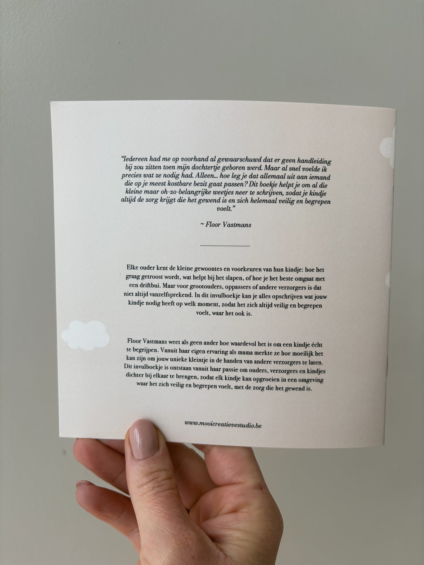 Gebruiksaanwijzing voor je kind