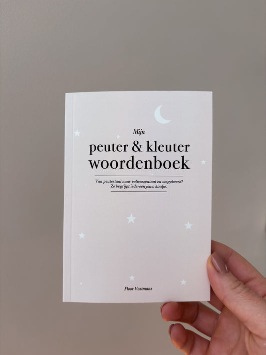Voorkant peuterkleuter woordenboek